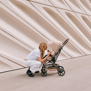 Cybex Eezy S Twist+ 2 Pushchair - 2026 - Dune Grey-Strollers-Dune Grey-One Size | Natural Baby Shower