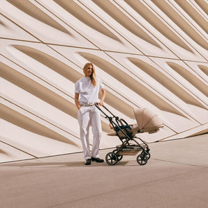 Cybex Eezy S Twist+ 2 Pushchair - 2026 - Dune Grey-Strollers-Dune Grey-One Size | Natural Baby Shower