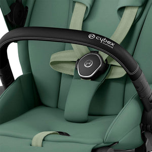 CYBEX e-Priam Pushchair - Leaf Green-Strollers-Leaf Green/Chrome & Black-No Carrycot | Natural Baby Shower