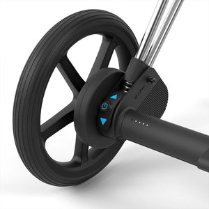 CYBEX e-Priam Pushchair - Sepia Black-Strollers-Sepia Black/Chrome & Black-No Carrycot | Natural Baby Shower