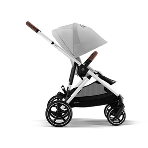 CYBEX Gazelle S Twin Pushchair - Lava Grey-Strollers-Lava Grey-Without Carrycot | Natural Baby Shower