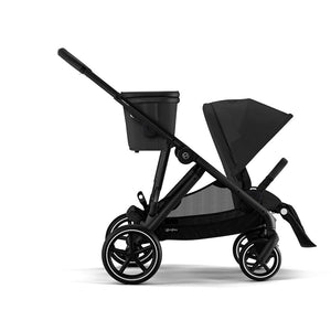 CYBEX Gazelle S Double Pushchair - Moon Black-Strollers-Moon Black-Without Carrycot | Natural Baby Shower
