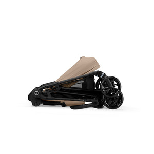 CYBEX Melio Carbon Pushchair - Almond Beige-Strollers-Almond Beige- | Natural Baby Shower