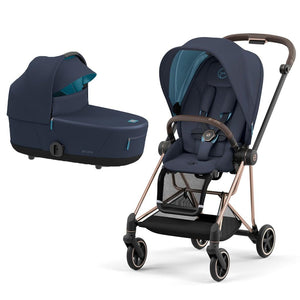 CYBEX Mios Pushchair - Nautical Blue (2022)-Strollers-Rose Gold-Lux | Natural Baby Shower
