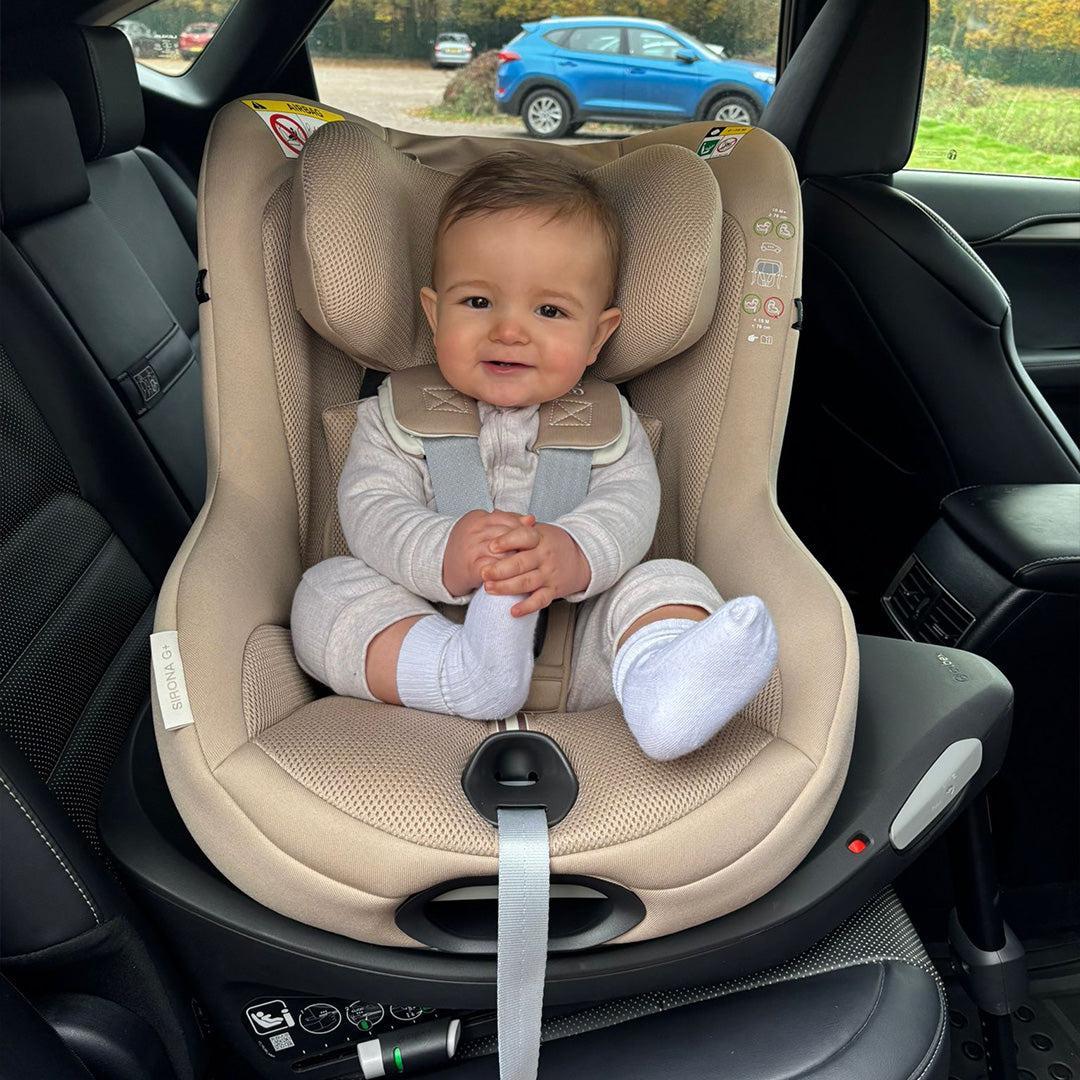 CYBEX Sirona Gi i-Size Plus Car Seat - Almond Beige-Car Seats-Almond Beige- | Natural Baby Shower
