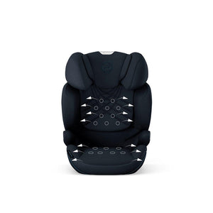 CYBEX Solution T i-Fix Plus Car Seat - Nautical Blue-Car Seats-Nautical Blue- | Natural Baby Shower
