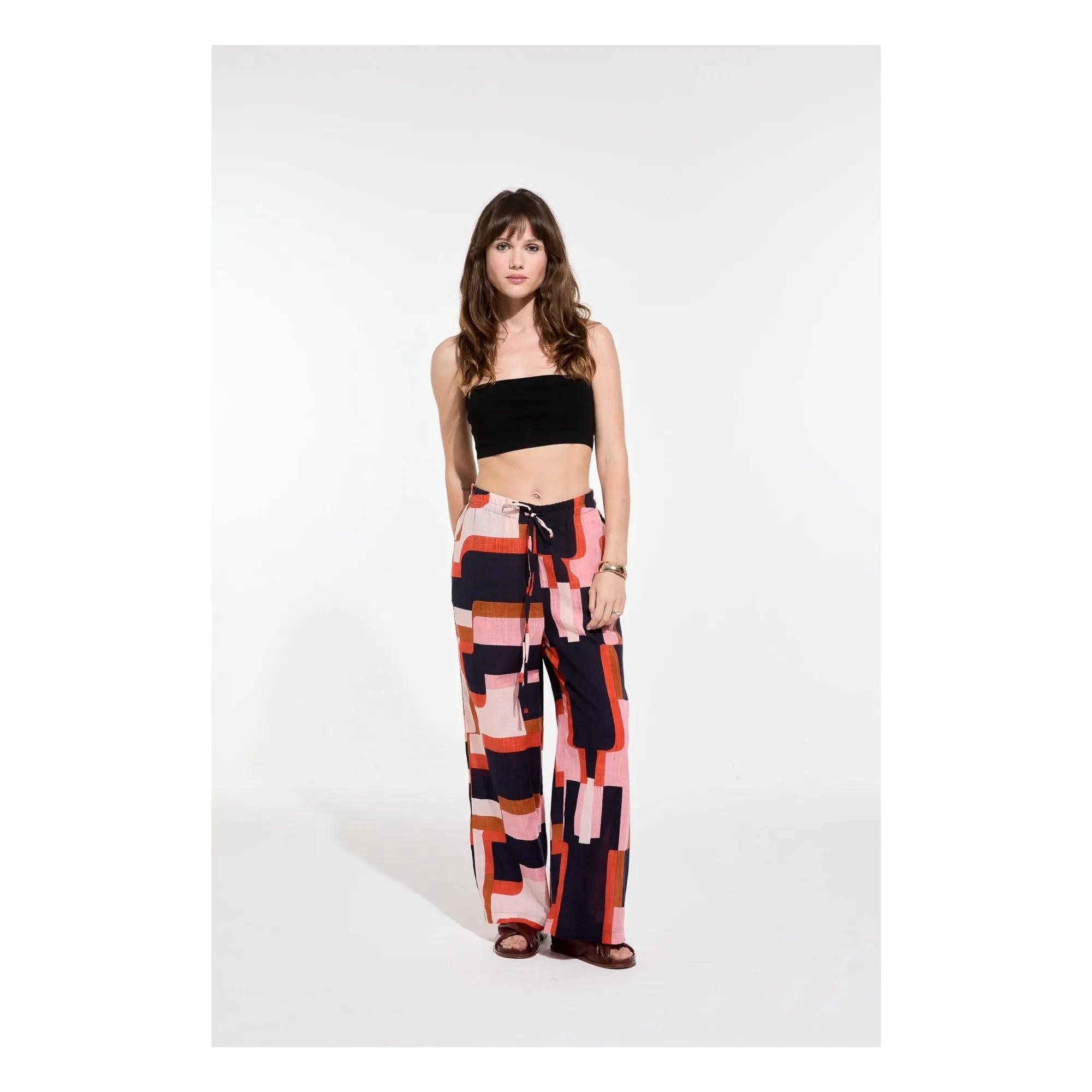 Mapoésie - Max Arum Cotton Pants | Coral