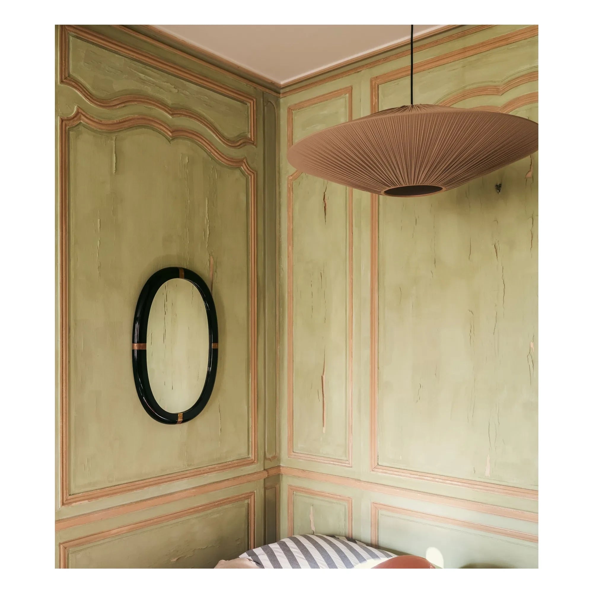 The Socialite Family - Marcello Hochglanz-Holzspiegel | Schwarz