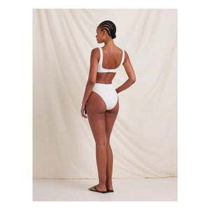 Peony - Forever Jersey Top Made from Recycled Fibers | White