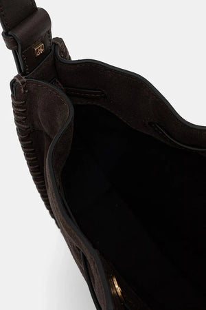 Marc O'Polo kadın süet crossbody çanta