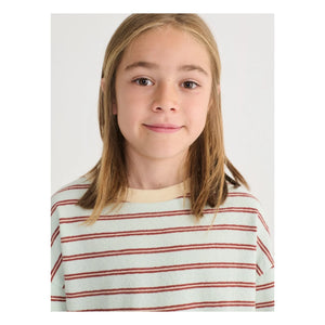 Bobo Choses - Striped T-Shirt | Light Blue