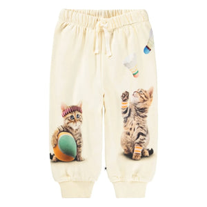 Molo - Jogger Simeon Cats Organik Pamuk | Beyaz