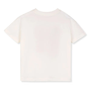 Wynken - Kelebek organik pamuk T-shirt | Ekru