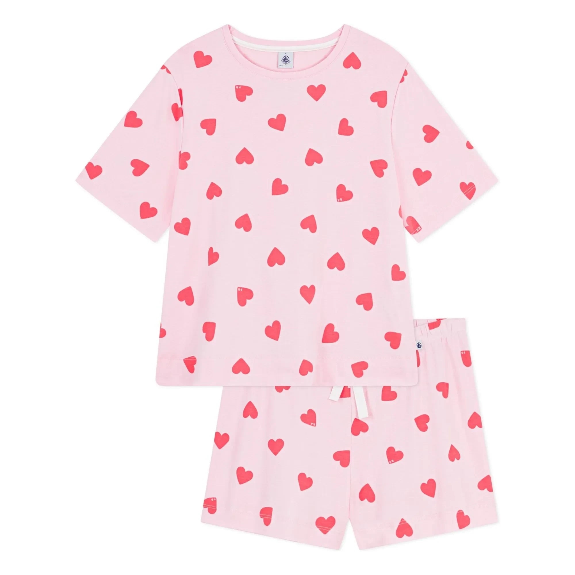 Petit Bateau - Kalpli Pijama Şortu | Pembe
