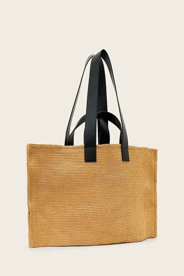AllSaints kadın tote çanta LUTECE örgü kumaş