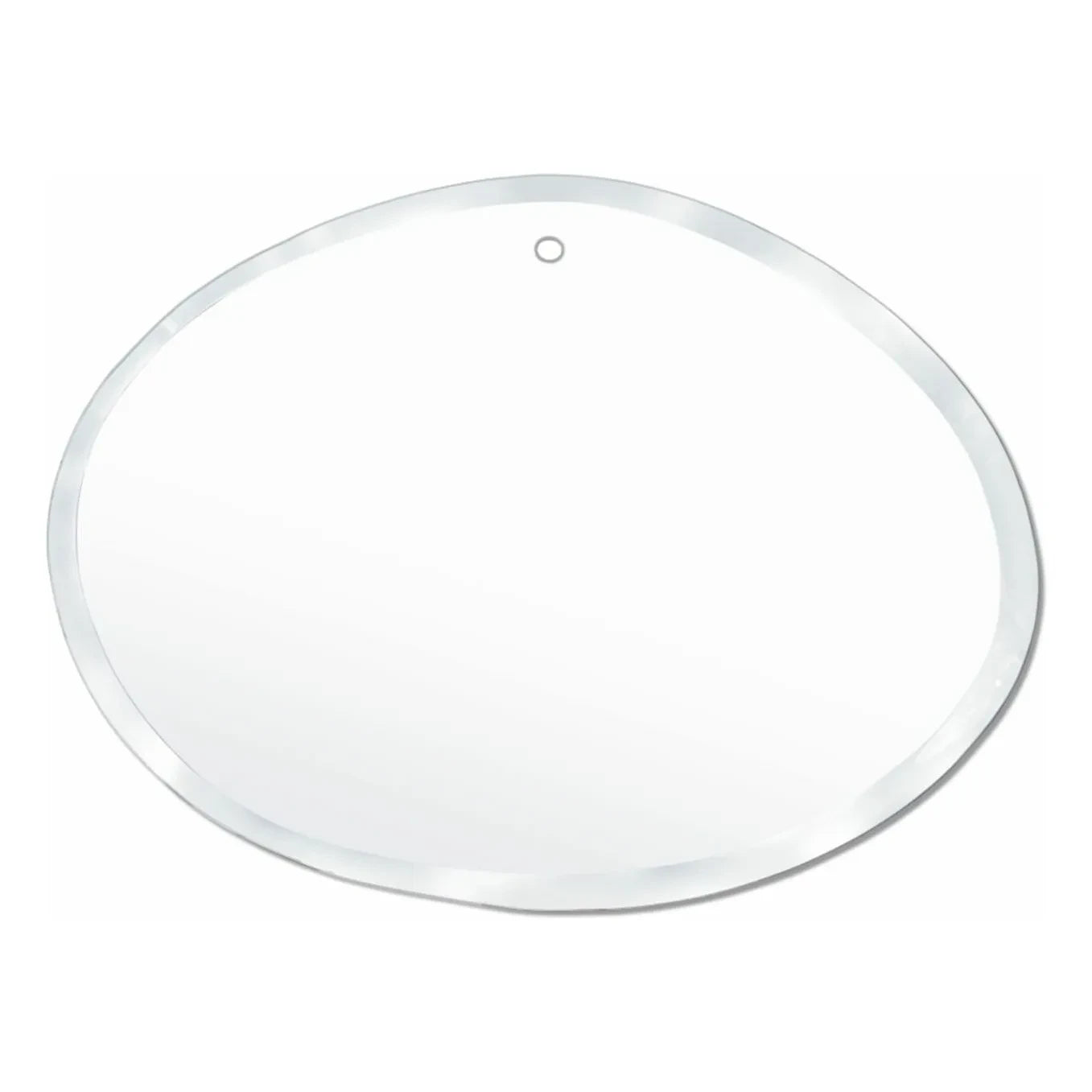 M Nuance - Ekstra İnce Pahlı Ayna - Rastgele Yatay Oval Form 55x40 cm