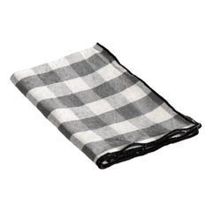 Maison de Vacances - Slate Vichy Bourdón American Tablecloth | Vichy Slate