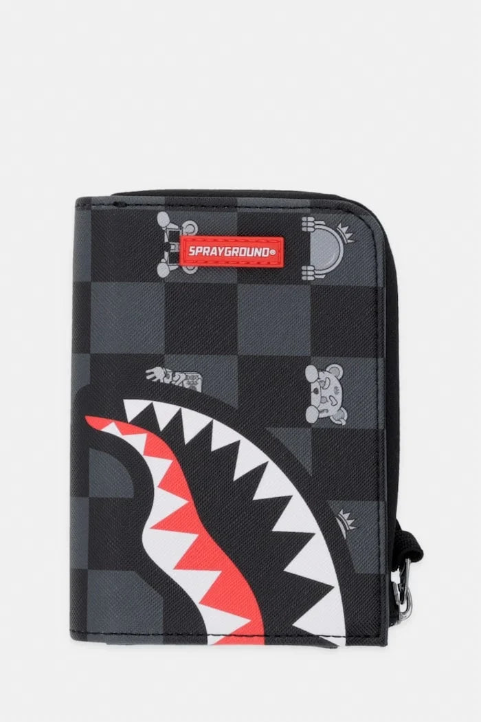 Sprayground suni deri cüzdan