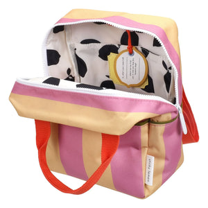 Sticky Lemon - Small Striped Backpack | Powder pink