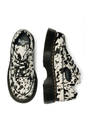 Dr. Martens Kadın Deri Ayakkabı Half Buzz 5i 5 Eye Dalmatian