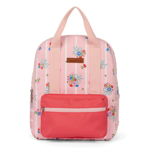 Caramel & Cie - Coral Renkli Blossom Küçük Sırt Çantası