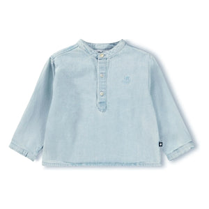 Molo - Enoz Denim Organik Pamuk Gömlek | Kot mavisi