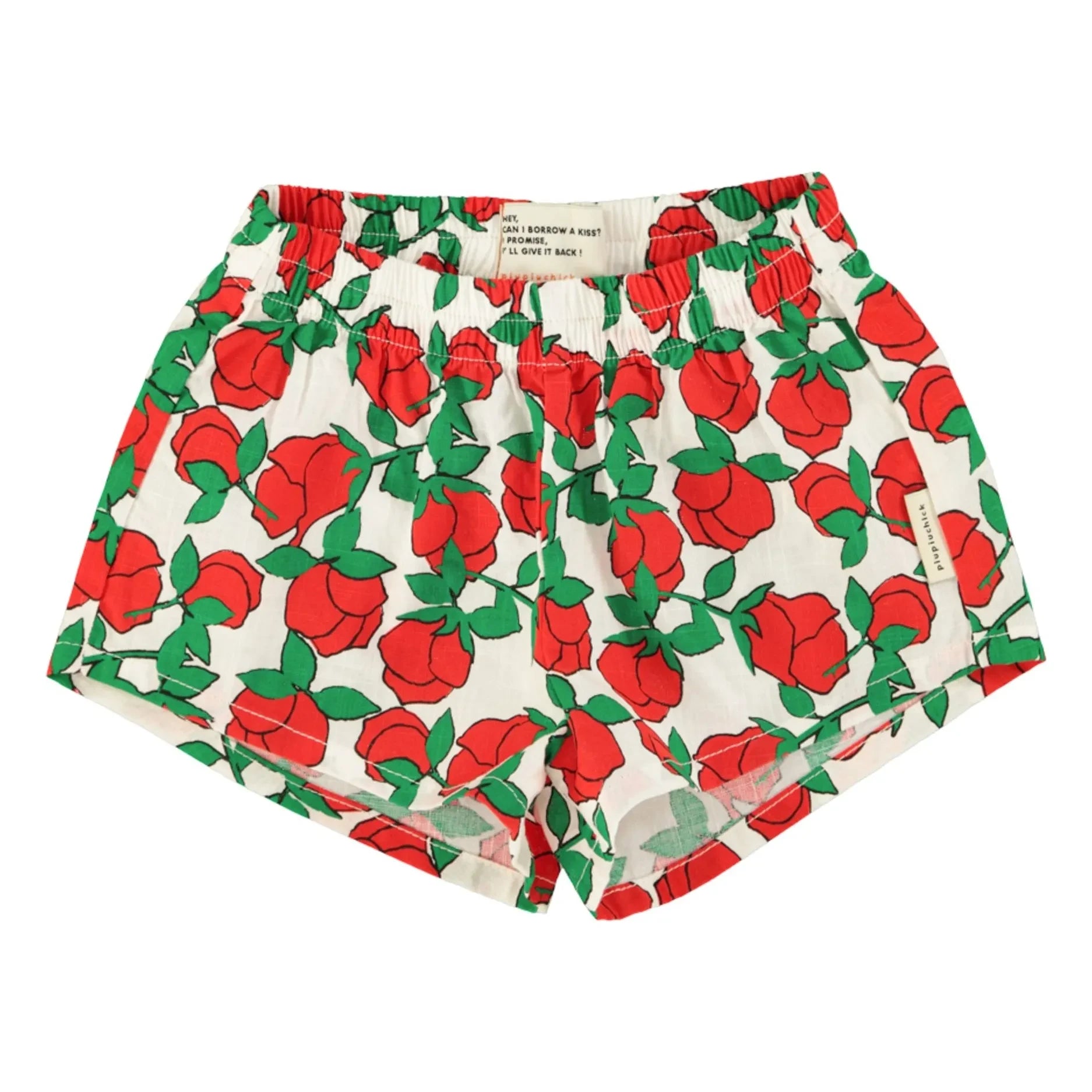 Piupiuchick - Shorts mit Blumenmuster | Weiß