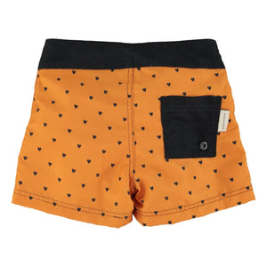 Piupiuchick - Heart Short Shorts Recycled Fiber | Camel