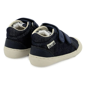 Bonton - Double Scratch Denim Smoothie Easy Sneakers | Gece mavisi