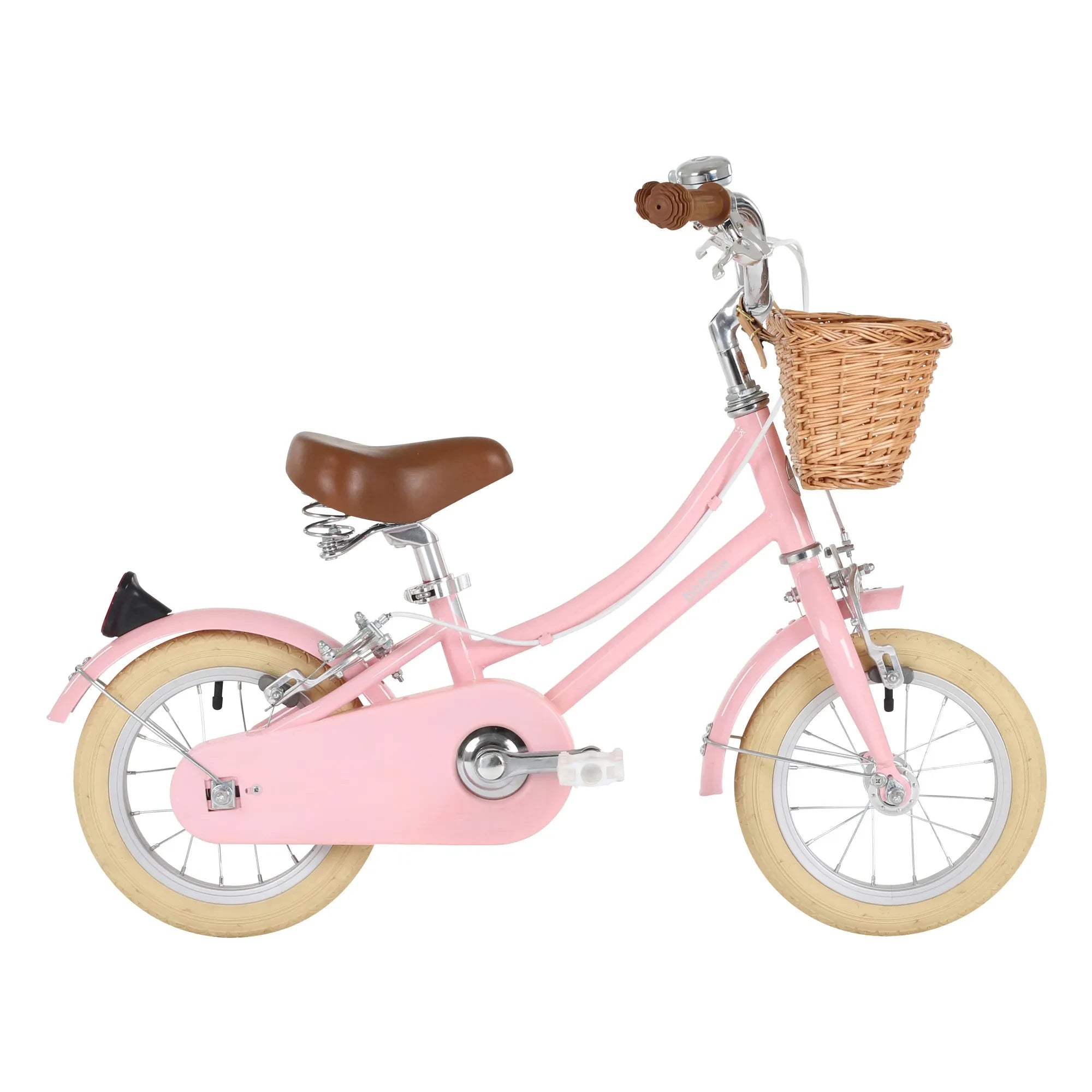 Bobbin - Gingersnap 12" Kinderfahrrad | Blassrosa