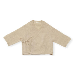 My Little Freckle - Organik Kaşmir Kimono Yelek | Bej