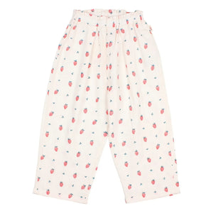 Búho - Strawberry Organic Cotton Pants | Cream