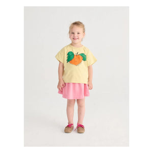 Bobo Choses - Turuncu organik pamuklu T-shirt | Sarı