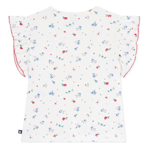 Petit Bateau - Fitilli Tişört | Beyaz