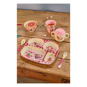 Rice - Hero melamine lunch box | Pink