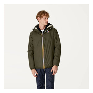 K-way - Le Vrai Claude Orsetto 3.0 Gefütterte wasserdichte Jacke | Khaki