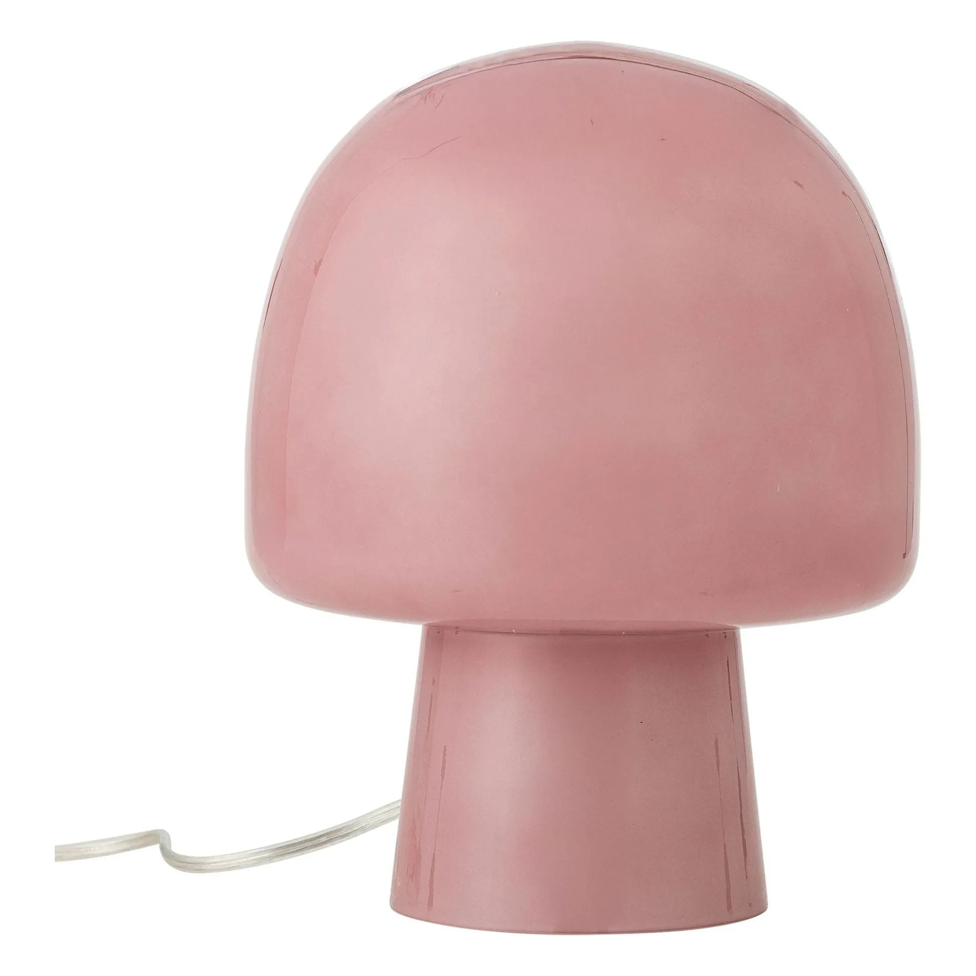 Bloomingville - Paddy Tischlampe aus Glas | Rosa