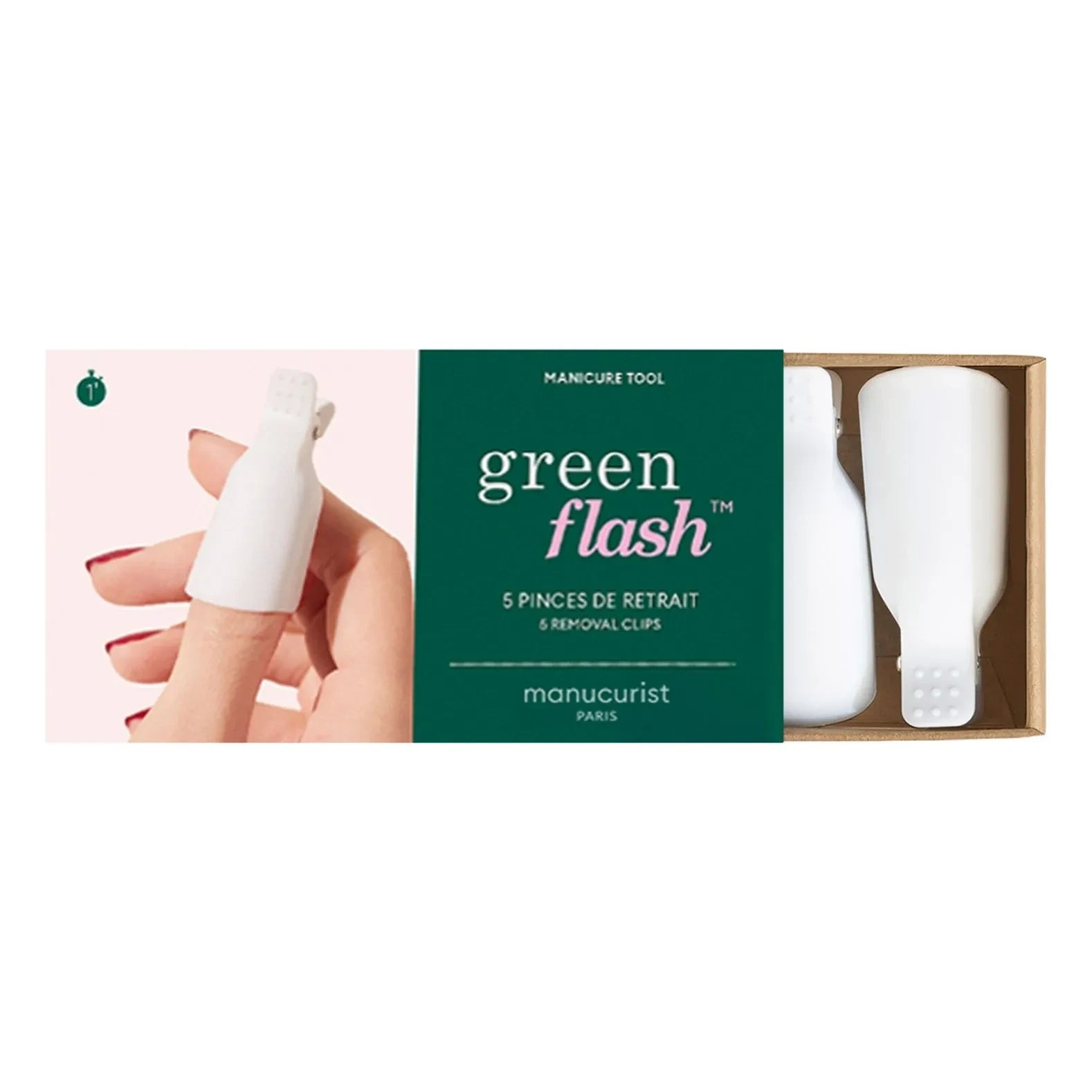 Manucurist - Green Flash Jel Çıkarma Klipsleri