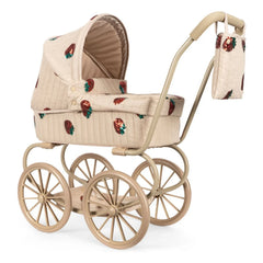 Konges Sløjd - Minnie Strawberry Bebek Arabası | Bej