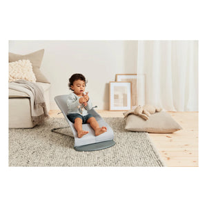 BabyBjörn - Bliss Baby Bouncer için 3D Jersey Kılıf | Açık gri