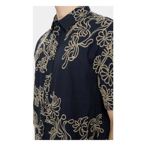 Anerkjendt - Akotto Emb Gömlek | Koyu Mavi