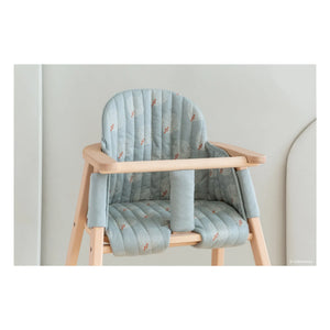 Nobodinoz - Growing Green Mama Chair Cushion Cover | Green Water