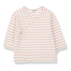1+ in the family - Idara Striped T-Shirt | Beige pink