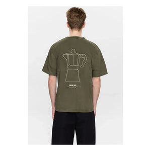 Anerkjendt - Akvillads Italian T-Shirt | Dark Green