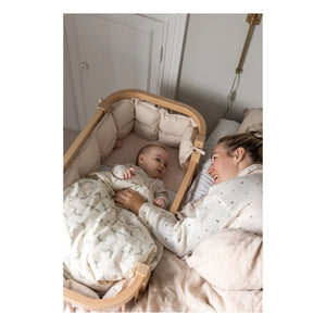Sebra - Babybay Beistellbett | Buche