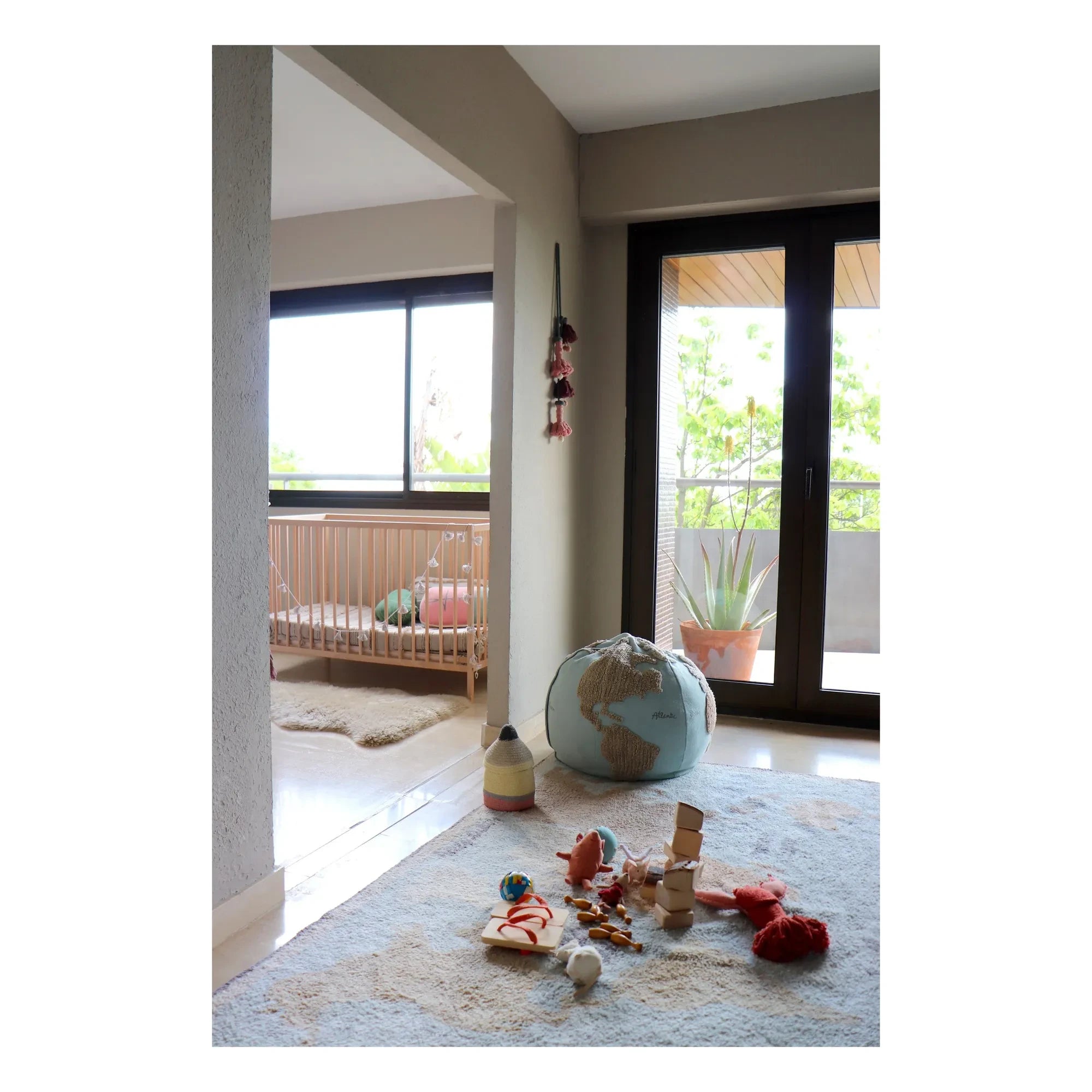 Lorena Canals - World Map Rug