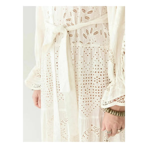 Maison Hotel - Canterbury Patch Kleid Lilibet | Weiß