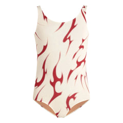 OAS - Tricolor Kite Swimsuit Made from Recycled Fibers | Red