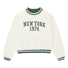 Rylee + Cru - Raglan Sweatshirt New York | Off-White