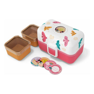 Monbento - Lunchbox MB Tresor Oiseaux | Rosa